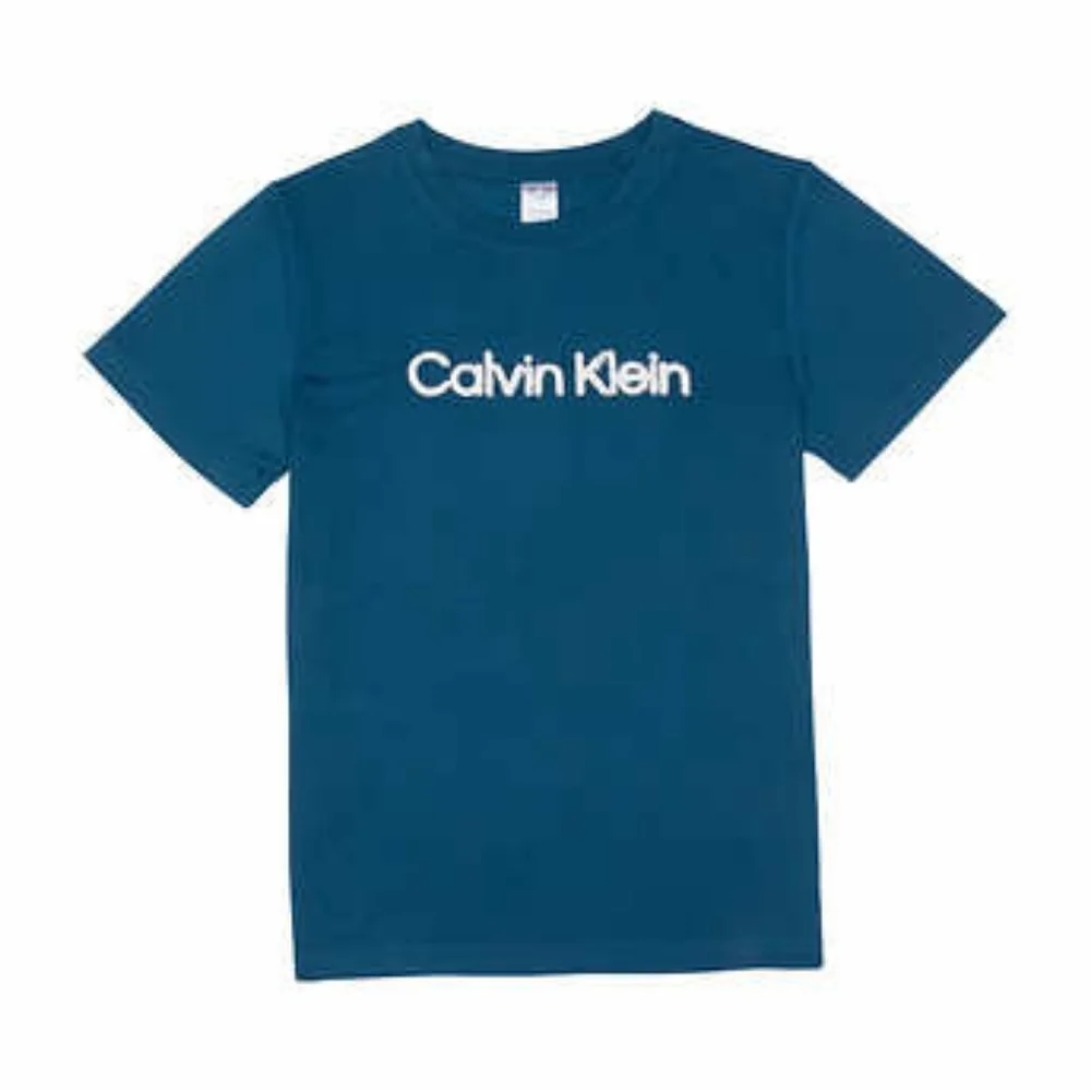 Calvin Klein Youth 4-piece Pajama Set, Camo